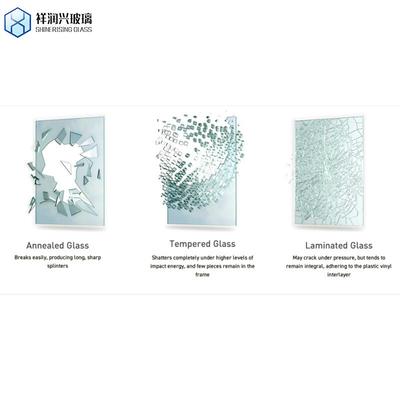 Architecture Laminated Glass 17.52mm 884 Esg Vsg Glass with CE Standard