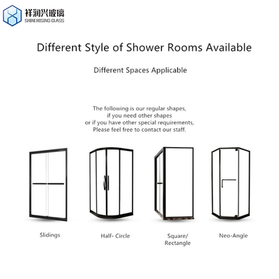 8mm 10mm 12mm Clear Tempered Glass for Bathroom and Door Glass After-sales Service 5 Years