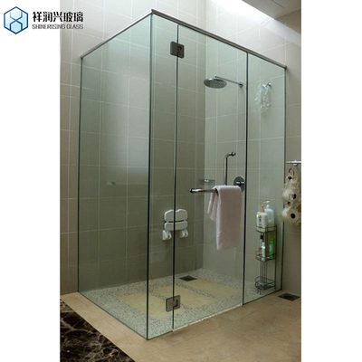 Customized Request GB15763.2-2005 Tempered Glass Rectangular Shower Door for Home Bathroom
