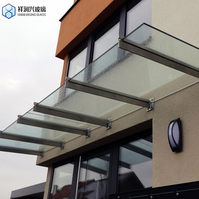 Tempered Laminated Glass Cost Per Square Foot with Solid Structure and PVB Laminated