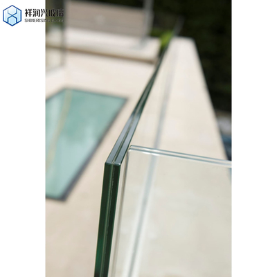 Tempered Laminated Glass Cost Per Square Foot with Solid Structure and PVB Laminated