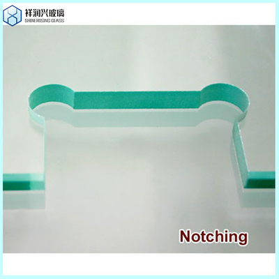 10mm Sandblasting Frosted Laminated Glass with Customer Requirements