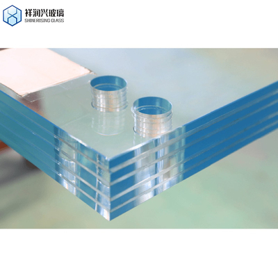 Balustrade Fencing Staircase Partition Unbreakable Triplex 4mm 10mm 1.52PVB 10mm Tempered Laminated Glass
