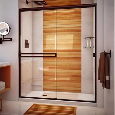 Design Half Round Sliding Shower Door for Professional and Modern Shower Enclosure