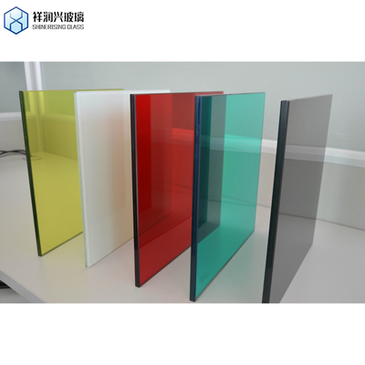 Thickness Demand Metal Mesh Laminated Glass for Partition Wall Flat Decorative