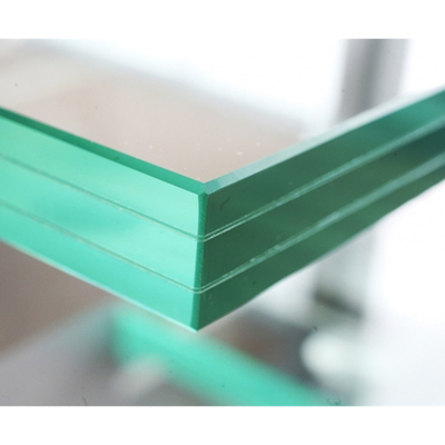 GB15763.2-2005 Standard 12.76 mm Laminated Float Glass with Flat Polished Edge Work