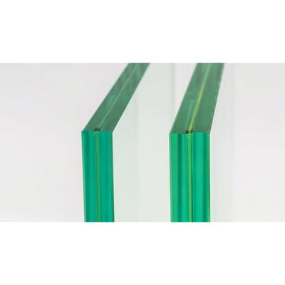 Moderate 8mm 4mm 4mm 8.38mm Thickness PVB Interlayer Laminated Glass Customized Request