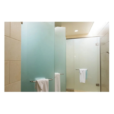 304 Stainless Steel Tempered Glass One Piece Door Shower Screen for Bathroom