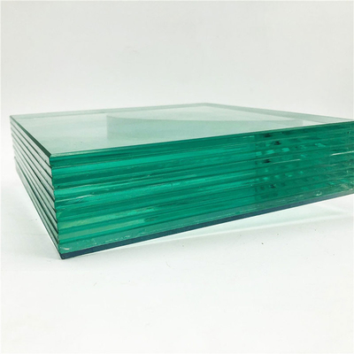 Building Materials Flat and Bent Sandwich Glazing Panel Tempered Laminated Glass 8.76mm 442 PVB Laminated Glass M2