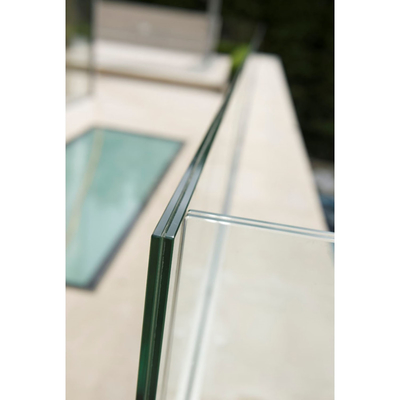 Building Materials Flat and Bent Sandwich Glazing Panel Tempered Laminated Glass 8.76mm 442 PVB Laminated Glass M2