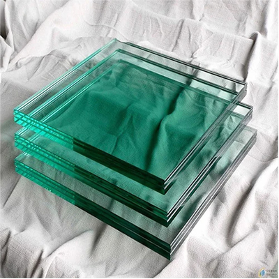 6.38 mm Clear Laminated Glass with Flat Design and ISO Certification
