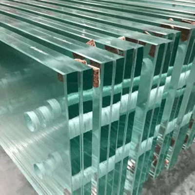 6.38 mm Clear Laminated Glass with Flat Design and ISO Certification