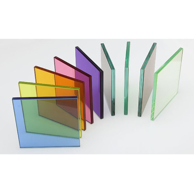 6.38 mm Clear Laminated Glass with Flat Design and ISO Certification