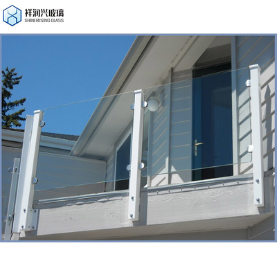 6mm THK Safety Building Tempered Float Glass with Low Iron Colored Tinted Annealed