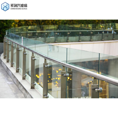 8mm 10mm 12mm Fluted Tempered Glass for Safety Privacy Tecture Reeded Pattern Build