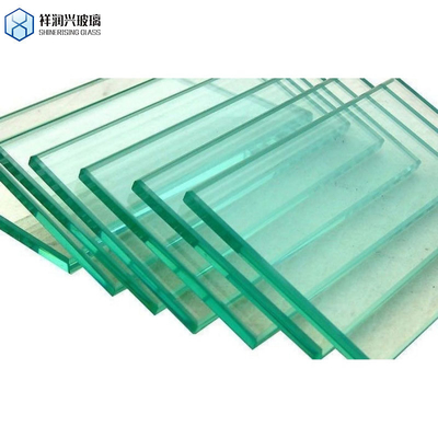 8mm 12mm Thick Tempered Safety Transparent Building Glass with Laminated Technique