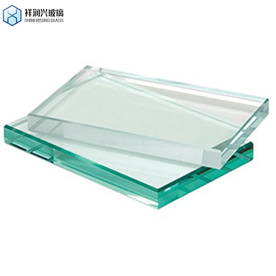 8mm 12mm Thick Tempered Safety Transparent Building Glass with Laminated Technique