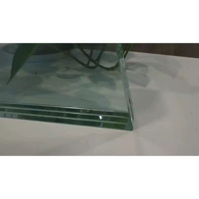 Interior Decorative Laminated Glass with Wire Mesh Interlayer and Tempered Glass