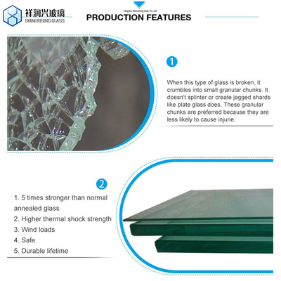 GB15763.2-2005 Standard Physically Tempered Clear Tempered Glass for Scanner and Printer