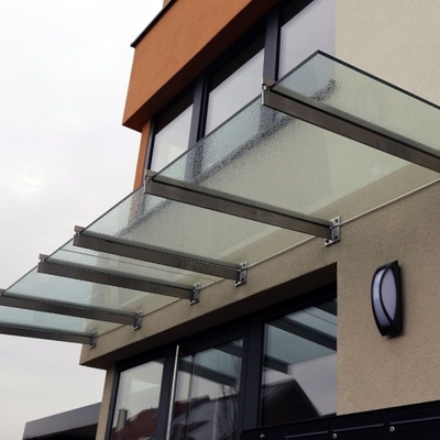 3mm to 75mm Thick Heat Soaked Multi Layer PVB Curved Tempered Furniture Laminated Glass