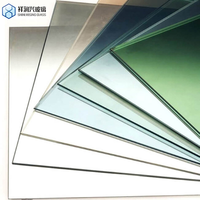 Clear Flat Physically Tempered Glass for Window and Door Shelf Building 3mm 5mm 12mm Tr