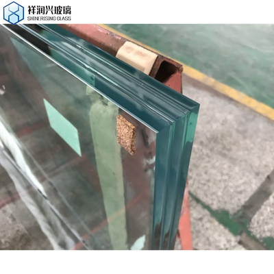 Flat Polished Edge Work Laminated Glass Colored Window for Multiple Layers of Safety