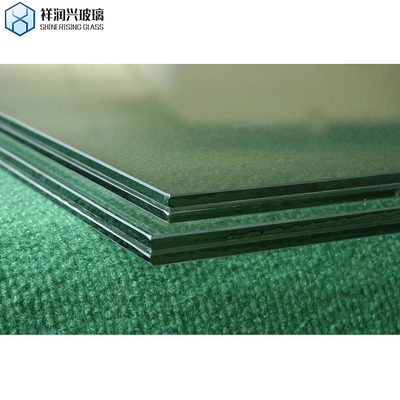 Customized Request 6.3mm 8.3mm 10.3mm Clear Laminated Glass Flat Polished Edge Work
