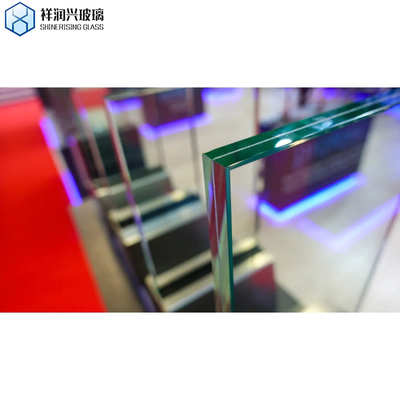 10.3mm Laminated Glass for Balustrade Solid Structure High Temperature Melting Point
