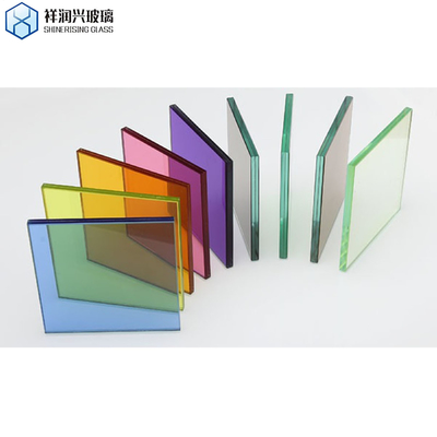 10.3mm Laminated Glass for Balustrade Solid Structure High Temperature Melting Point