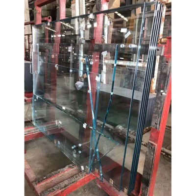 8mm Toughened Glass Table Top with Flat Polished Edge Work as per Customer's Requirement