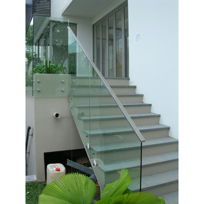 3mm-19mm Thickness Transparent Glass with Big Beveled Edge Tempered Glass Table Tops