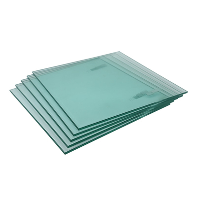 Flat Polished Edge Work Clear Tempered Glass for Home Appliance Customization