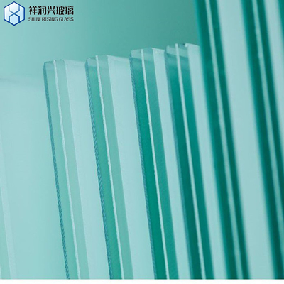 Common Layer Type 6.38mm Clear White Laminated Glass for Architecture Projects