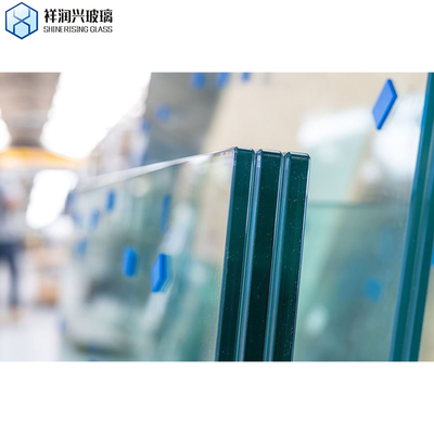 Common Layer Type 6.38mm Clear White Laminated Glass for Architecture Projects
