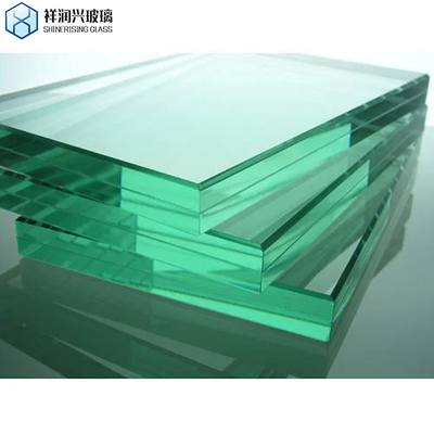 Common Layer Type 6.38mm Clear White Laminated Glass for Architecture Projects