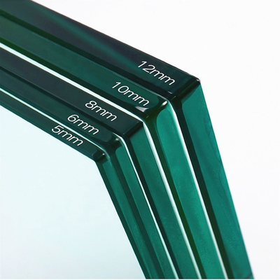 Flat Tempered Glass Custom Clear 3mm 4mm 5mm 5 mm 6mm 8mm 9mm 10 mm 12 mm Free Sample