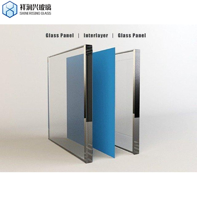 Solid Clear Tempered Laminated Glass with Polished Edge Durable and Long-Lasting