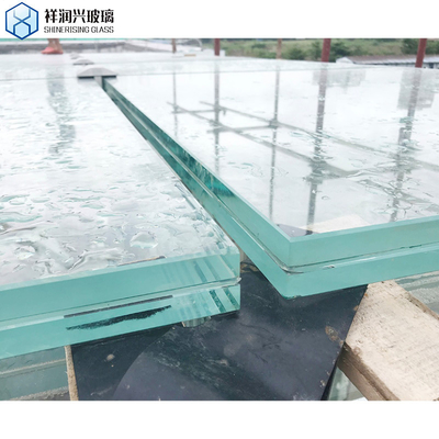 Custom Tempered Glass Manufacturing Plant for Clear Float Glass in Architecture Layers