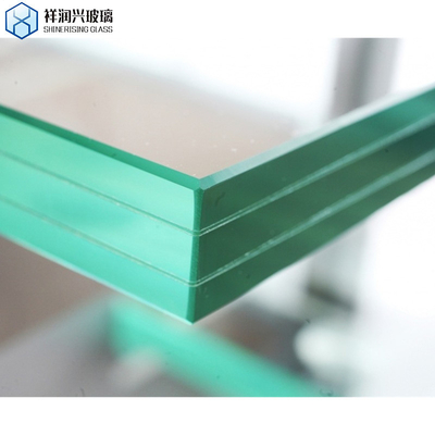 Architecture 6mm CE Certified High Transparency Double Layer Tempered Laminated Glass