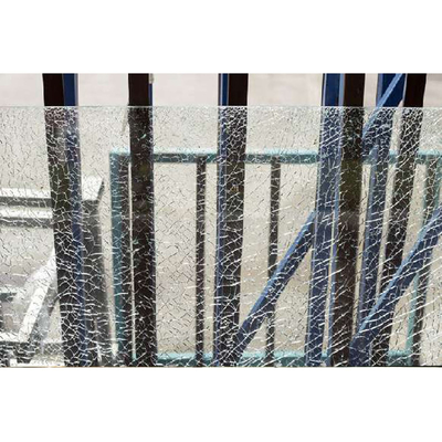 12mm Thick Laminated Tempered Glass Dining Table with Physically Tempered Technique