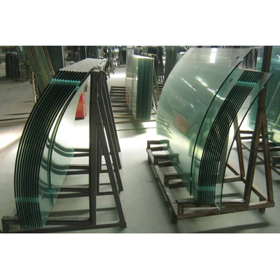 12mm Thick Laminated Tempered Glass Dining Table with Physically Tempered Technique