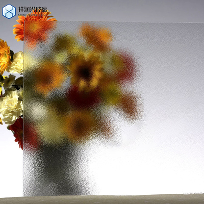 Shinerising 5mm 8mm 2100mmx2400mm Ultra Clear Moru Figured Glass for Chinese Furniture