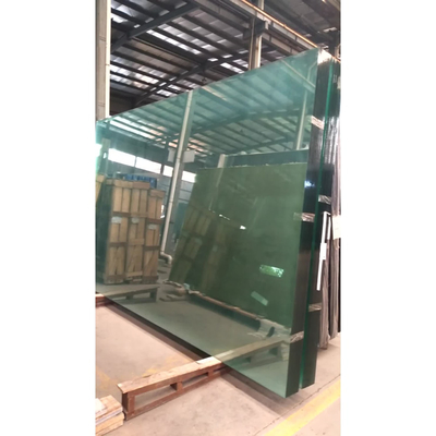 12mm Thick Laminated Tempered Glass Dining Table with Physically Tempered Technique