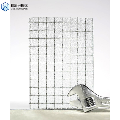 Customization Wired Narrow Qingdao Shinerising Moru Karatachi Pattern Decorative Glass