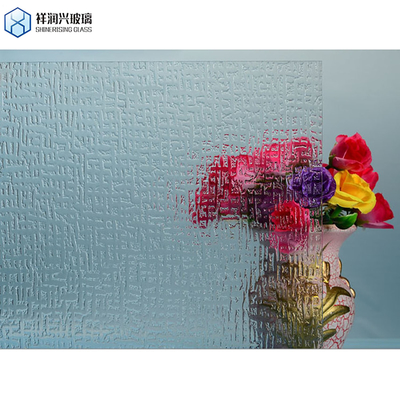 Customization Wired Narrow Qingdao Shinerising Moru Karatachi Pattern Decorative Glass