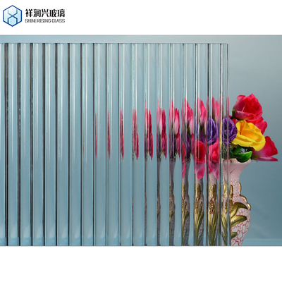 1830*1220-1500*2000-1830*2440-2134*2440 Transparency Fluted Pattern Window Glass