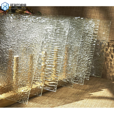 Clear Bronze Karatachi Qingdao Shinerising Mistlite Flora Fluted Pattern Glass 7-14 Days
