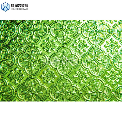 Clear Bronze Karatachi Qingdao Shinerising Mistlite Flora Fluted Pattern Glass 7-14 Days