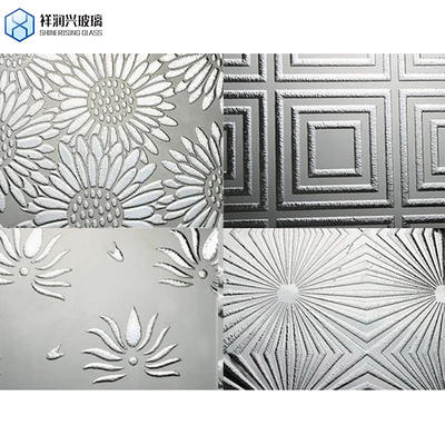 Furniture 2023 Design Rose Crystal Night Pearl Patterned Glass 3mm 4mm 5mm with 5