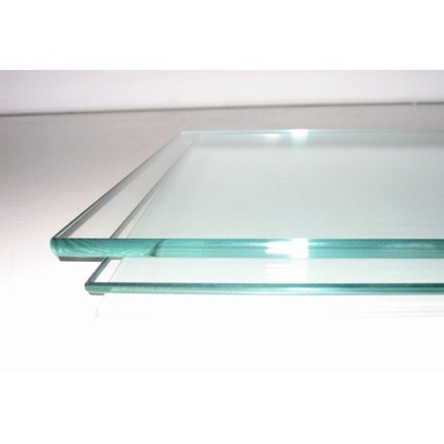 Flat Tempered Glass Wall Partition 10mm 12mm Fully Tempered Transparent Office Partition